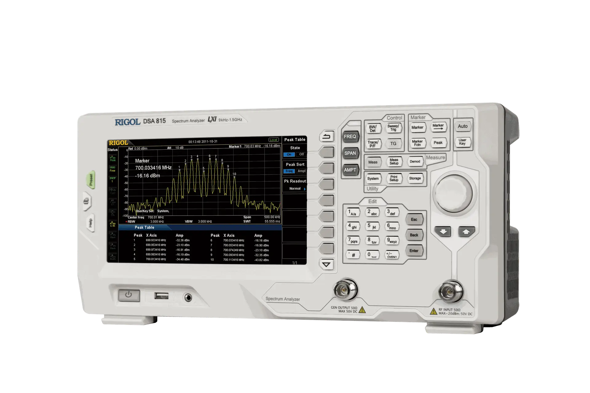 Rigol DSA800 Spektrumanalysator
