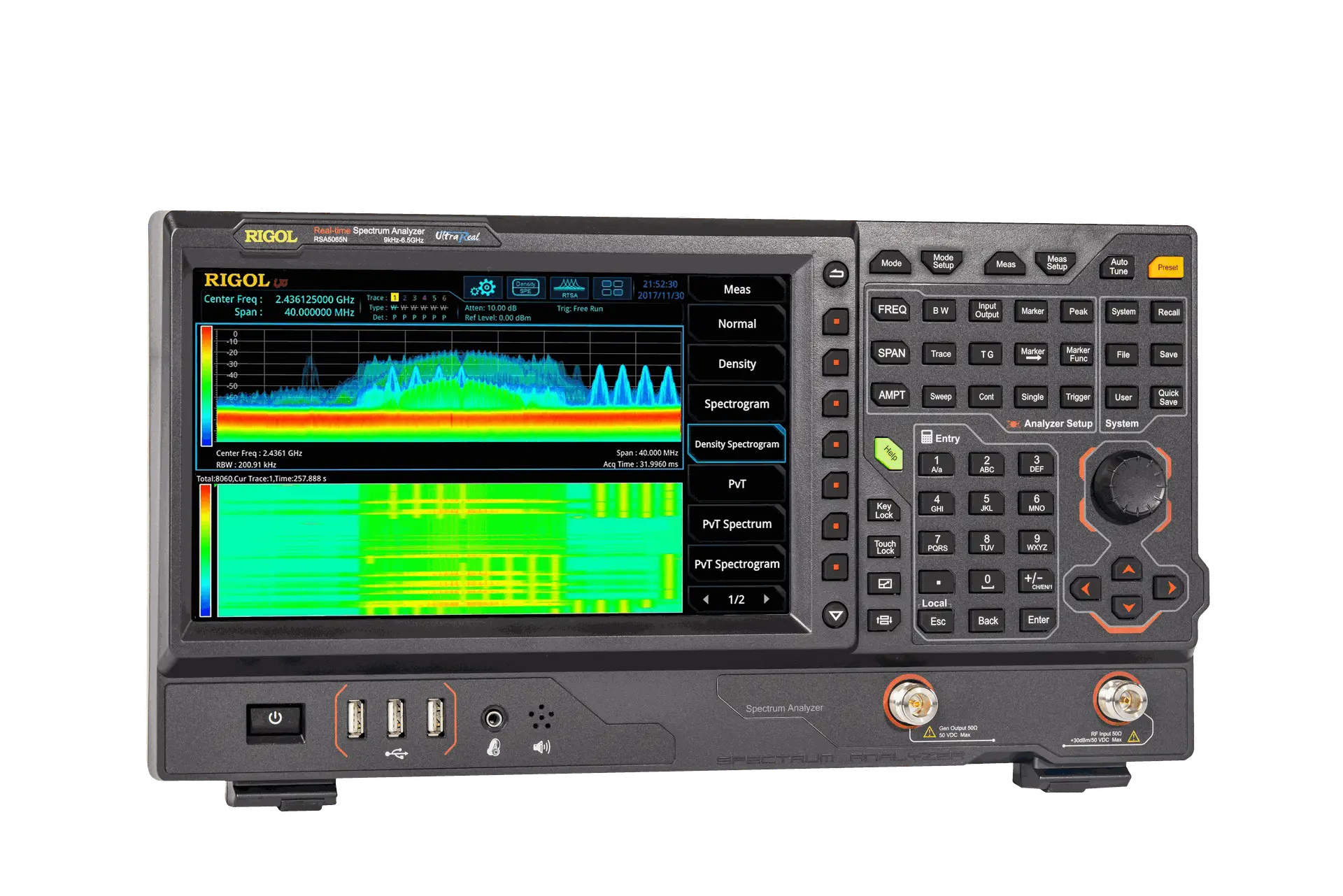 Rigol RSA5000 Sanntids spektrumanalysator